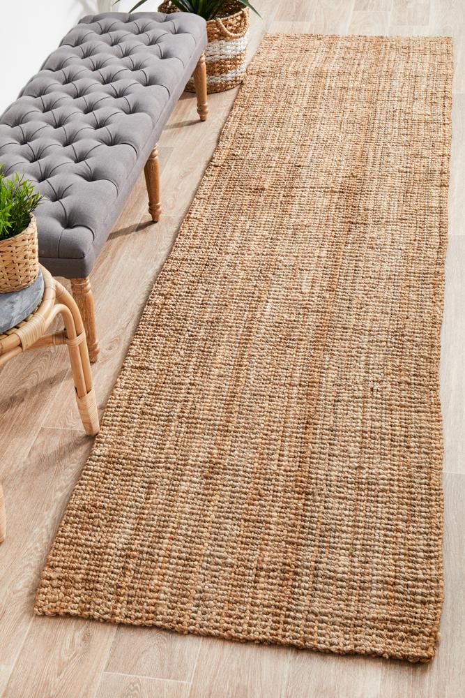 ATR natural rug with classic woven style