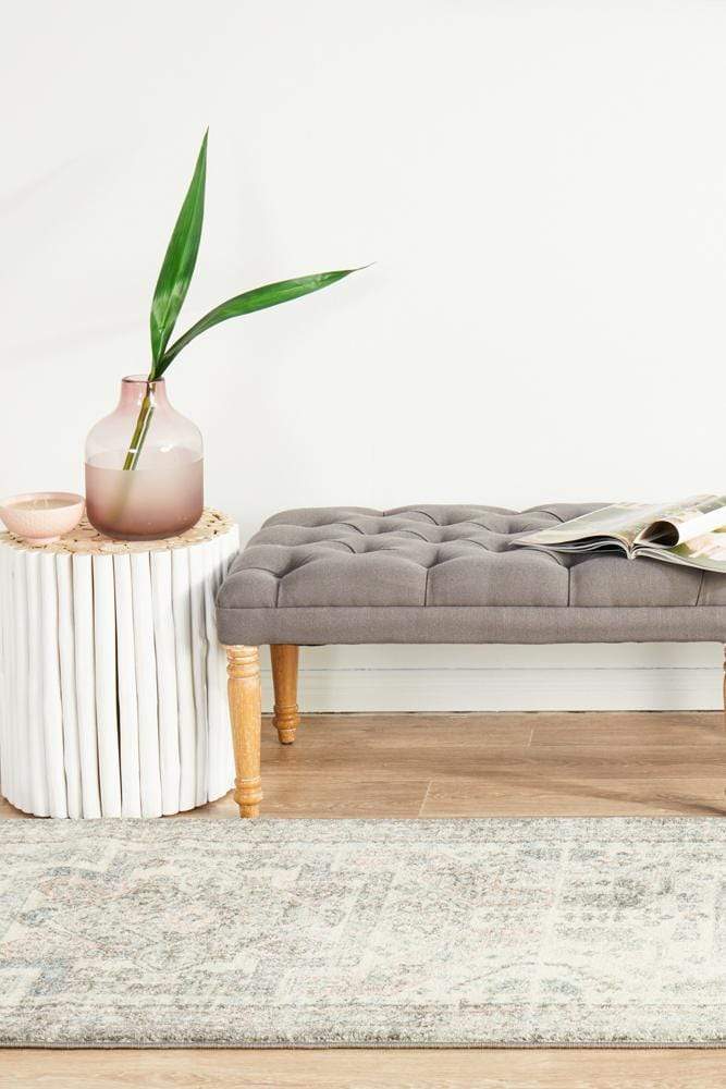 Avenue in Silver : Runner Rug