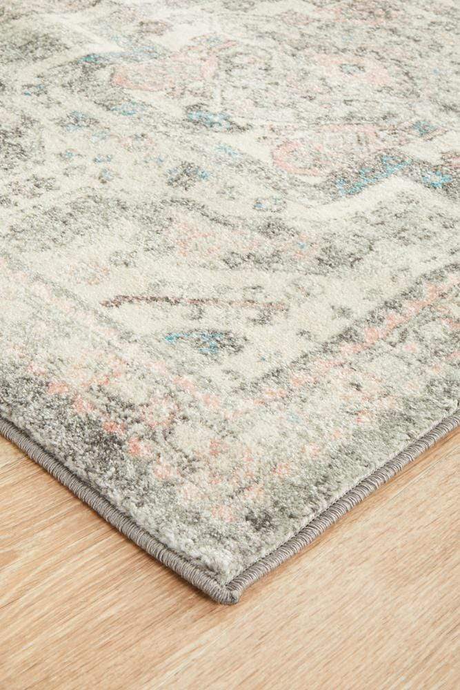 Avenue in Silver : Runner Rug