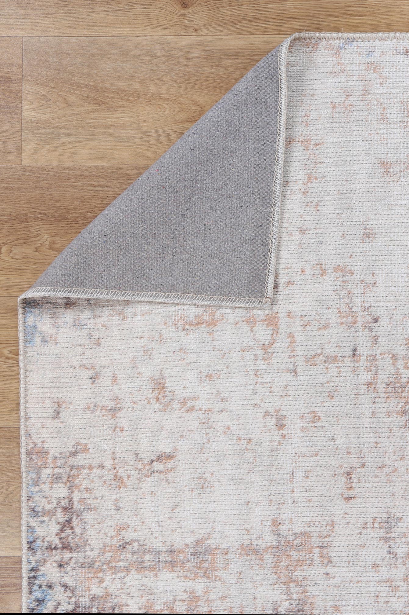 Euphrates Hafriyat In White & Blue Rug