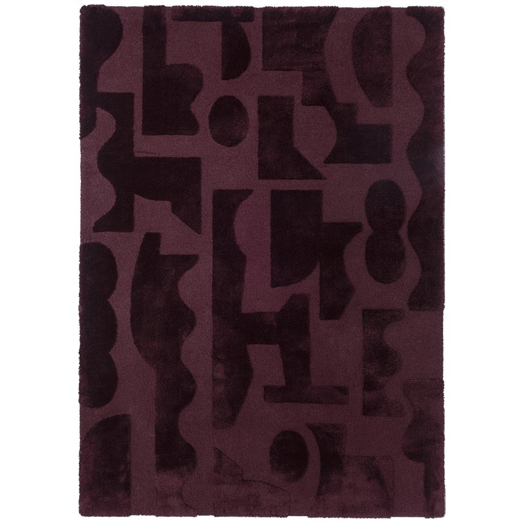 Brink And Campman 121100 Twinset In Violet & Black Rug