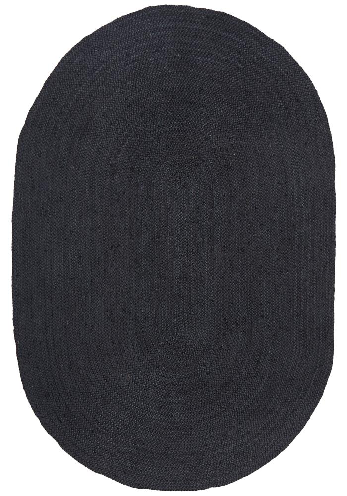 Bondi In Black : Oval Rug
