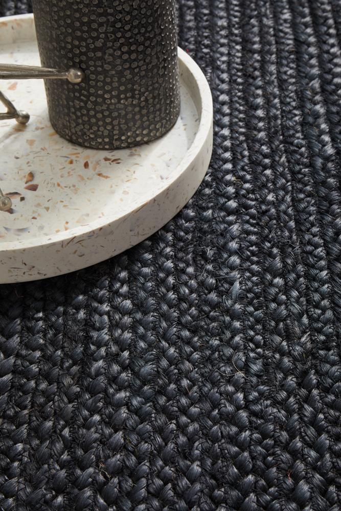 Bondi In Black : Runner Rug