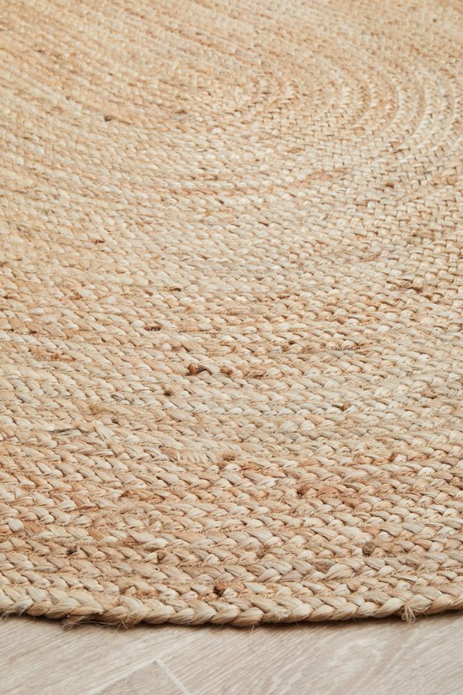 Bondi In Natural : Oval Rug