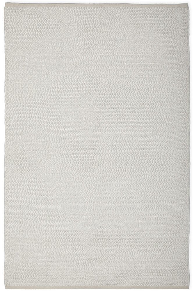 Boucle Elegant Luxurious In White Rug