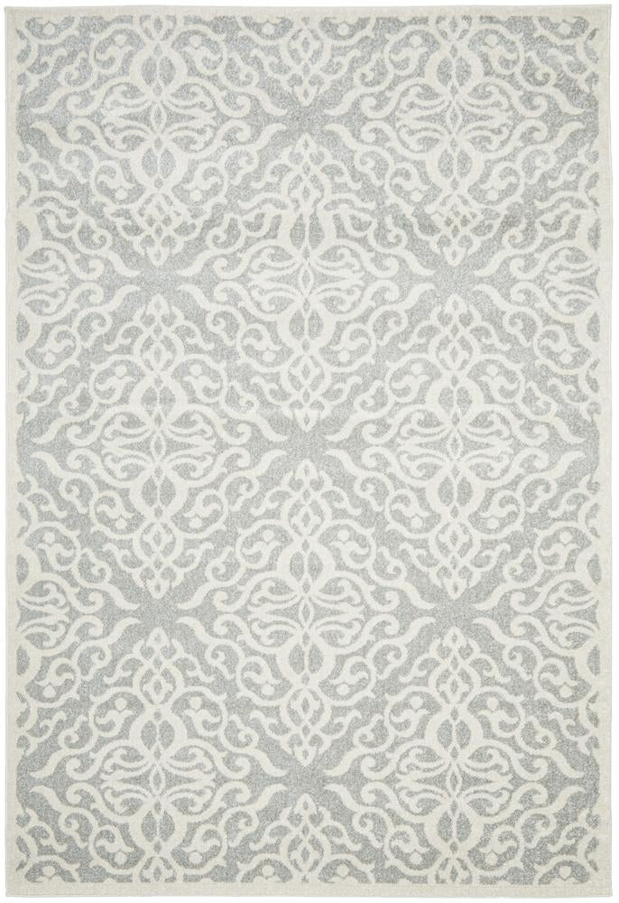 Chrome Angelina In Silver Rug