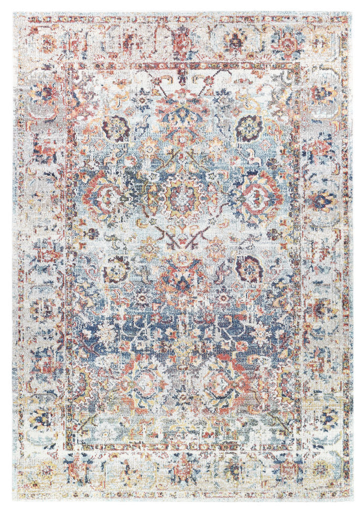 Casa Navy and Cream rug with a timeless look