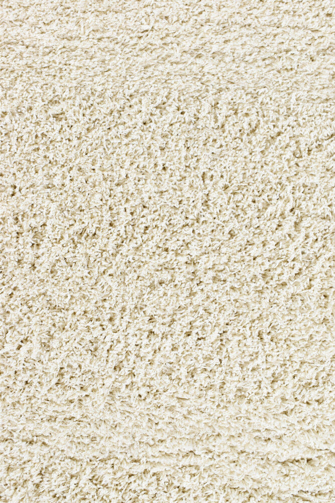 Lila Monochromatic Genteel Elegance Shaggy Pile 050 In Cream Rug