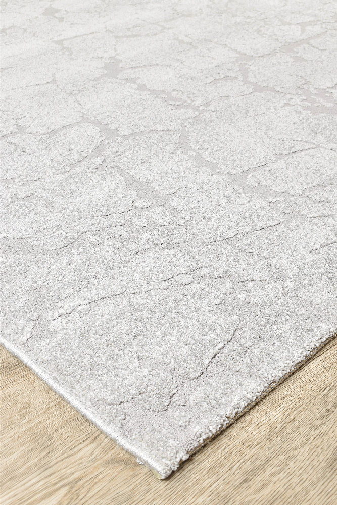 Contour In Silver Rug