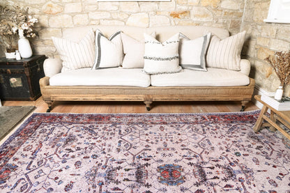 Vintage Koray In Ivory Multicolour Rug