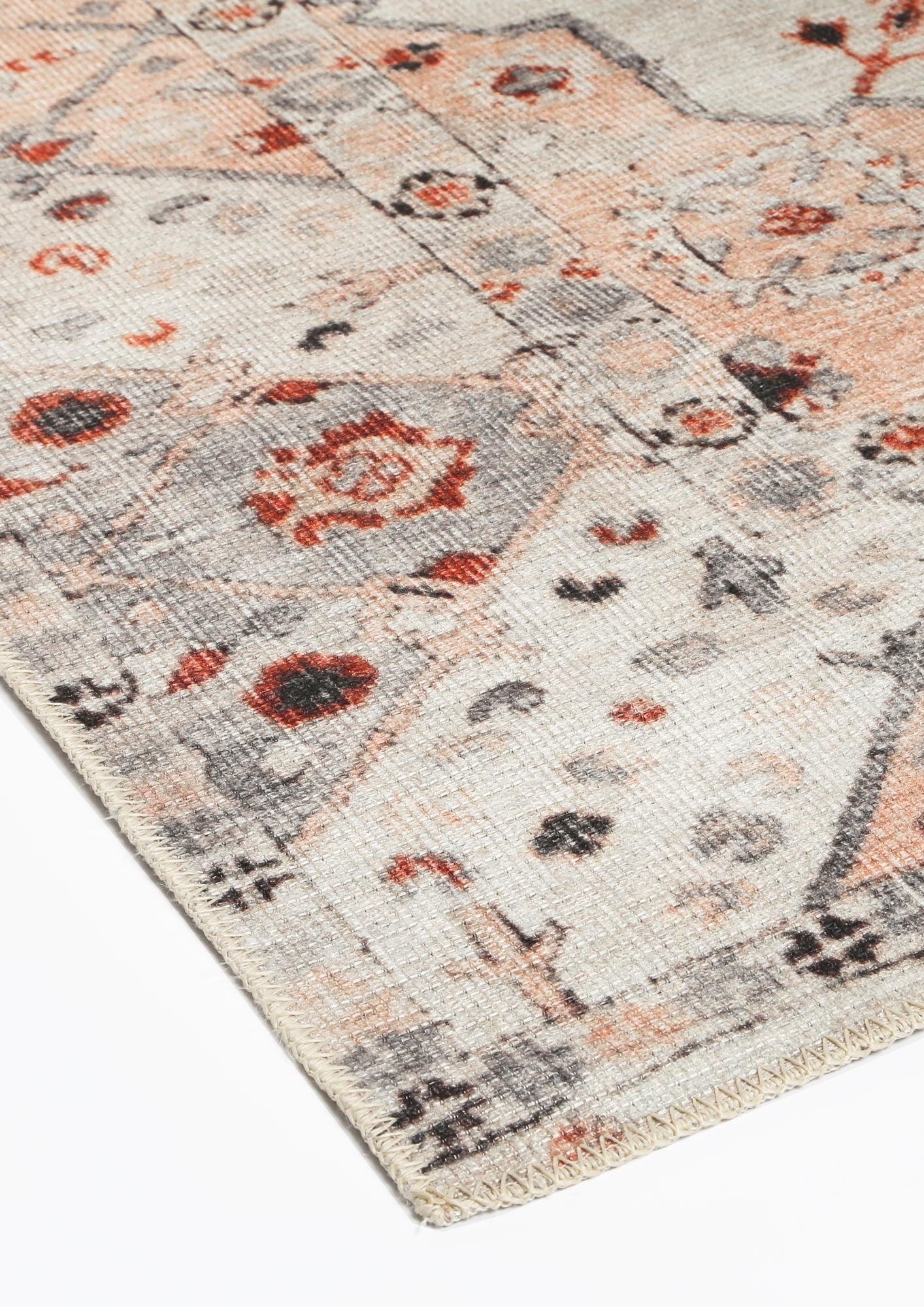 Sauville Blush In Multicolour Rug