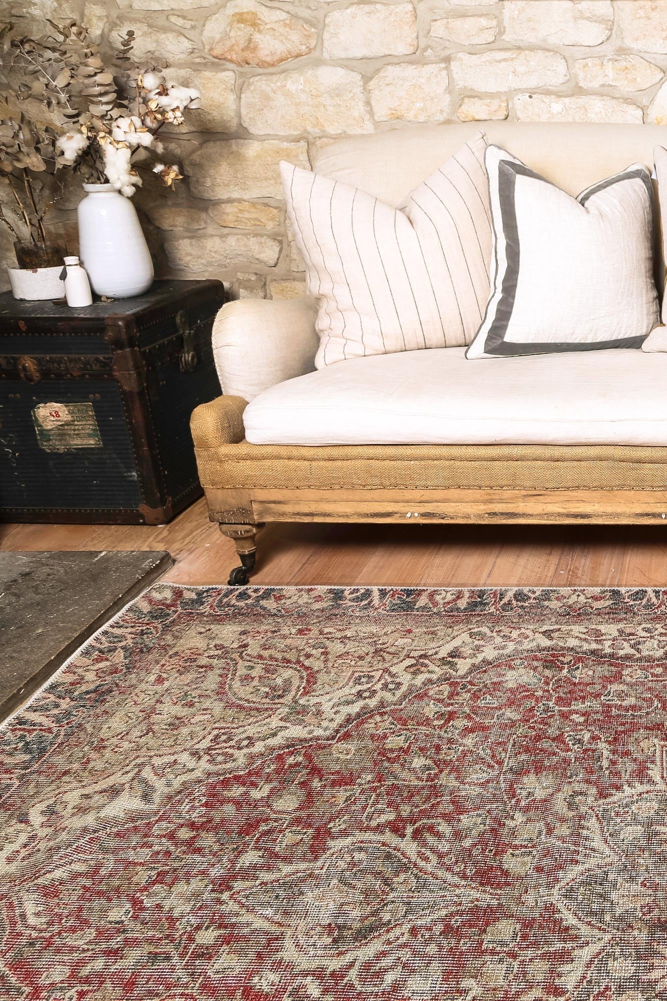 Treasure Matisse Modern In Red Rug