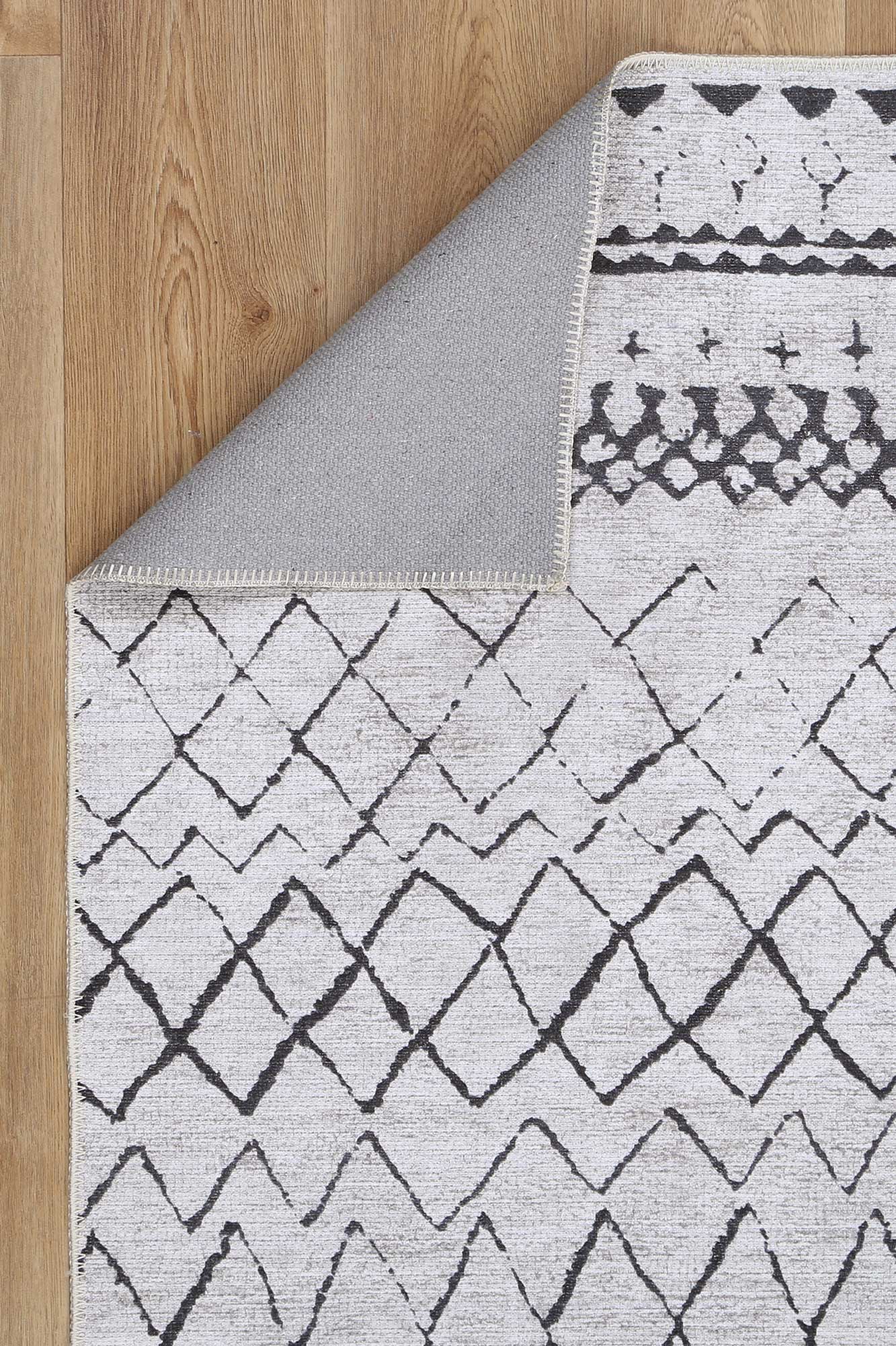 Alma Scandi Design In Silver Rug