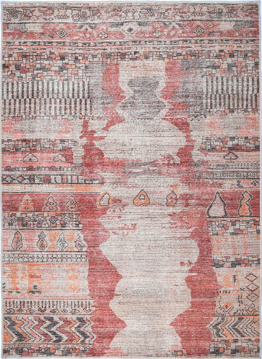 Amira Moroccan Dusk In Pink Rug