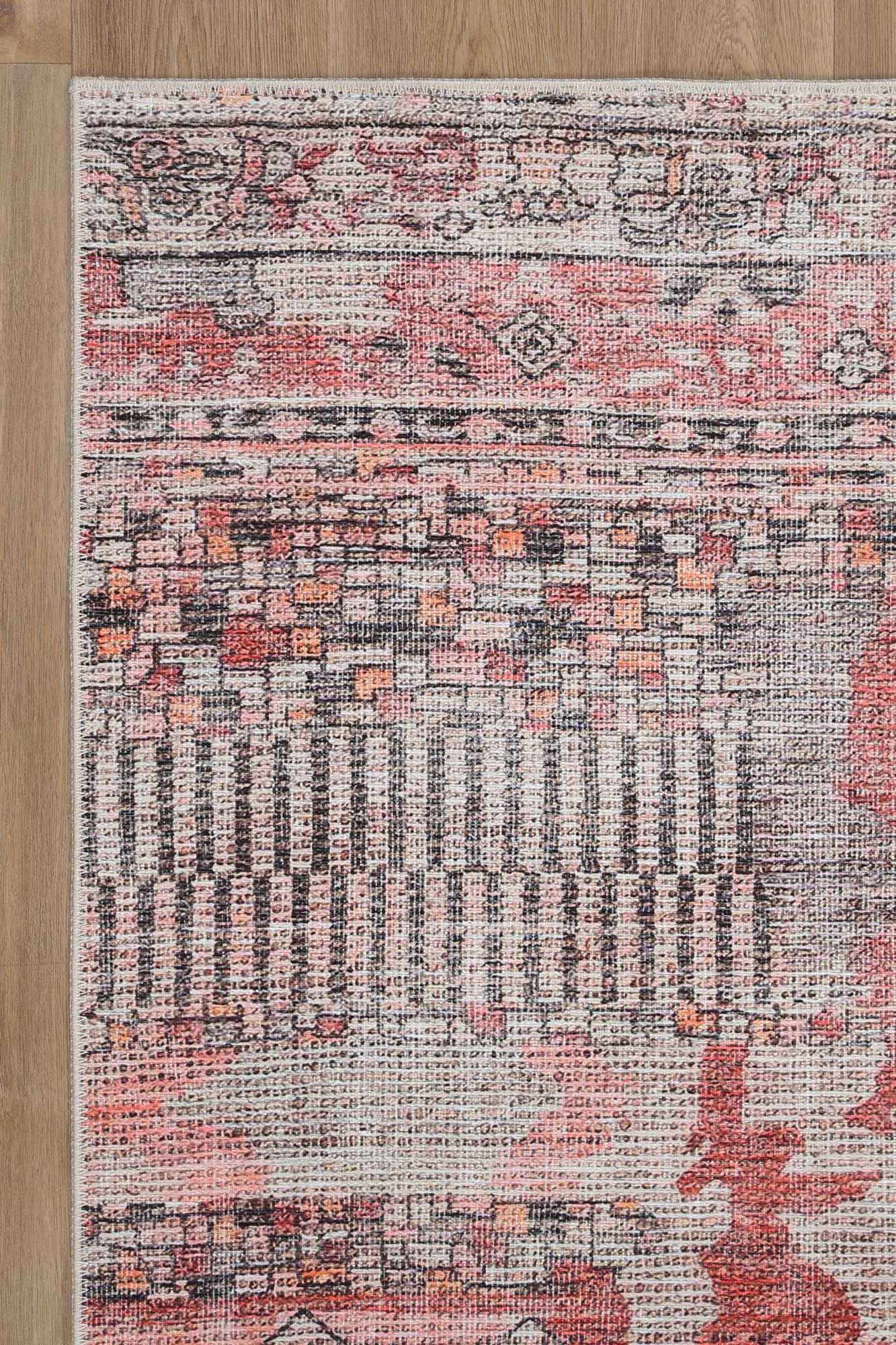 Amira Moroccan Dusk In Pink Rug