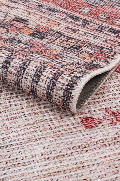 Amira Moroccan Dusk In Pink Rug