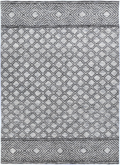 Ambarsar Ajnala Blend In Black & White Rug