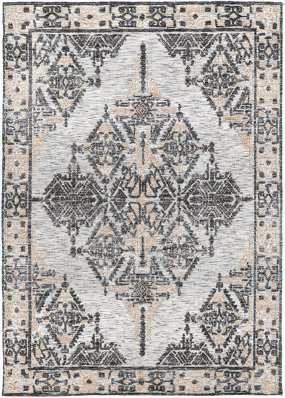 Ambarsar Beas Blend In Silver & Beige Rug