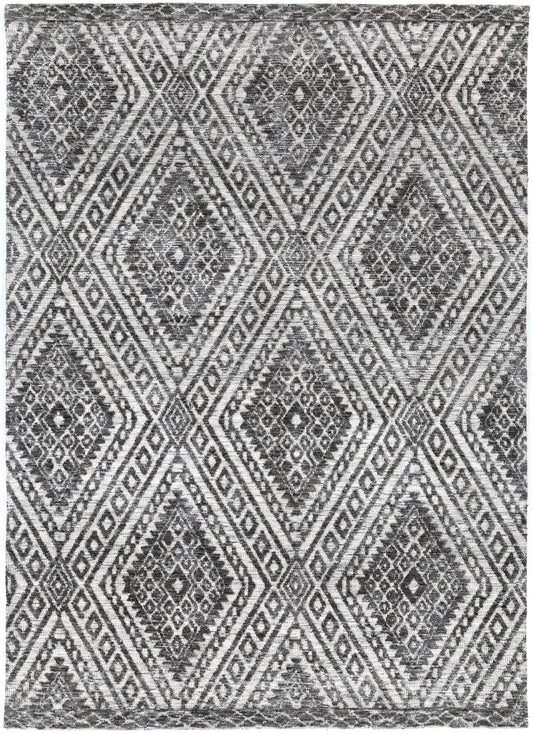 Ambarsar Majitha Blend In Charcoal & Beige Rug