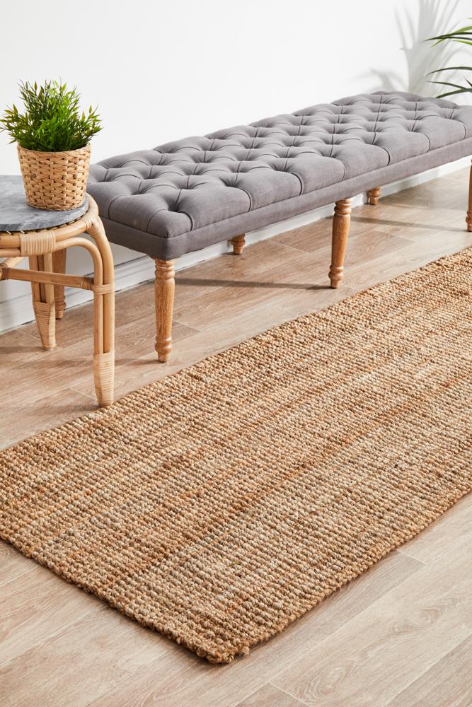 Barker in Natural : Runner Rug