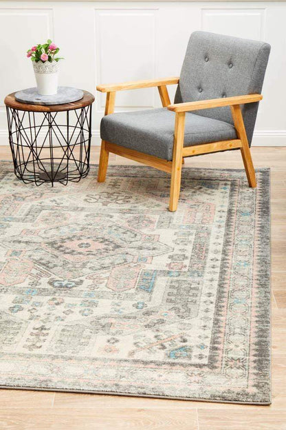 Avenue in Silver Rug