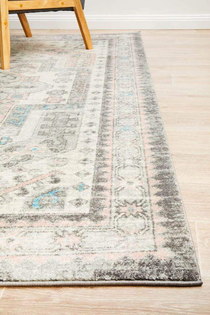 Avenue in Silver Rug