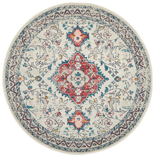 Avenue in Pastel : Round Rug