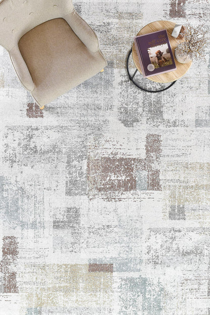 Chester 90 In Light Grey Rug