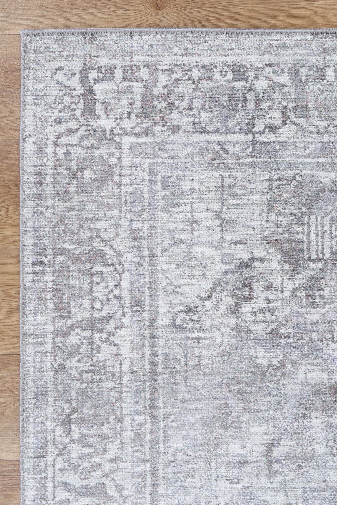 Euphrates Arbela Ash In Grey Rug