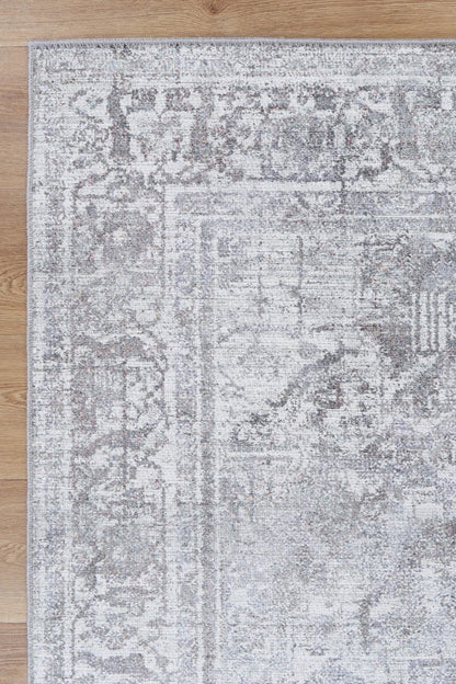 Euphrates Arbela Ash In Grey Rug