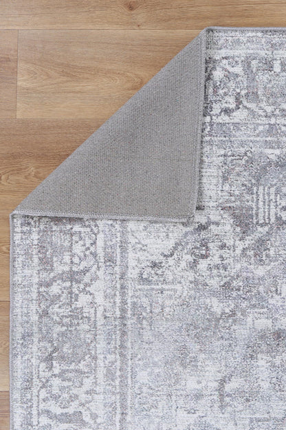 Euphrates Arbela Ash In Grey Rug