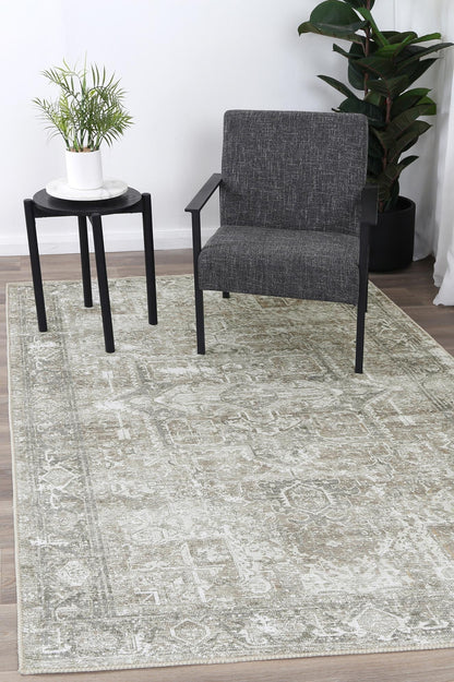 Euphrates Nuzi Designs In Grey Rug