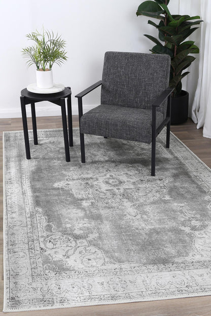 Euphrates Isin In Grey Rug