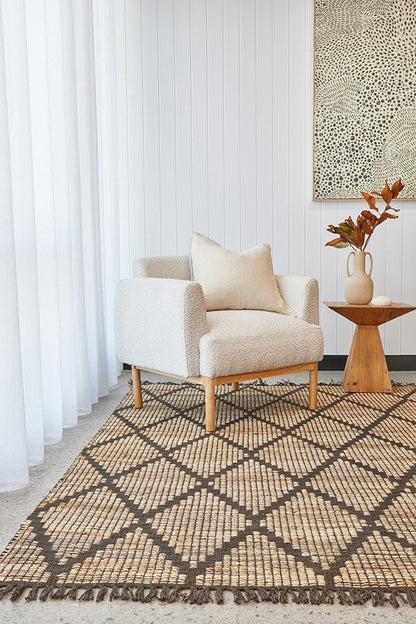 Bali Mocha Modern Design In Brown Rug