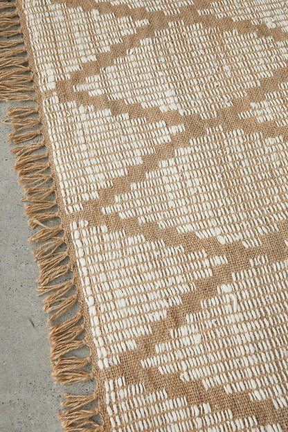 Bali Daimond Modern Design In Natural Rug