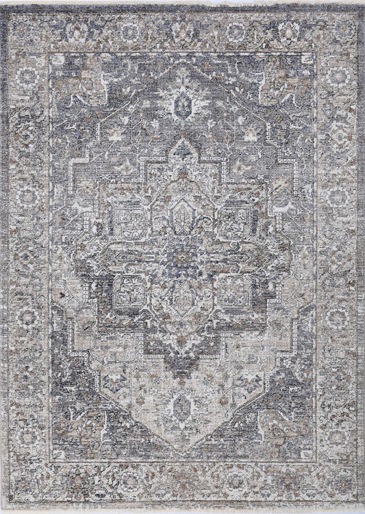 Baile Arlington Vintage Inspired In Grey Rug