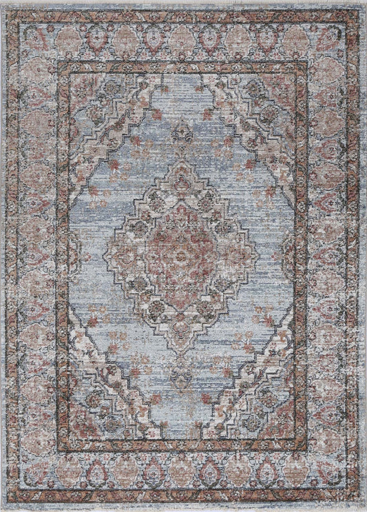 Baile Hampden Vintage Inspired In Brown Rug