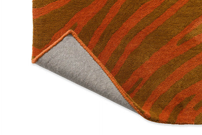 Brink & Campman 097703 Decor Groove Burnt In Orange Rug