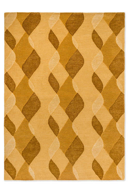 Brink & Campman 098206 Decor Riff Straw In Yellow Rug