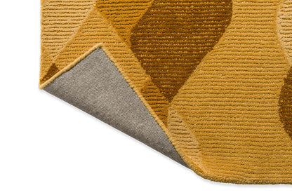 Brink & Campman 098206 Decor Riff Straw In Yellow Rug