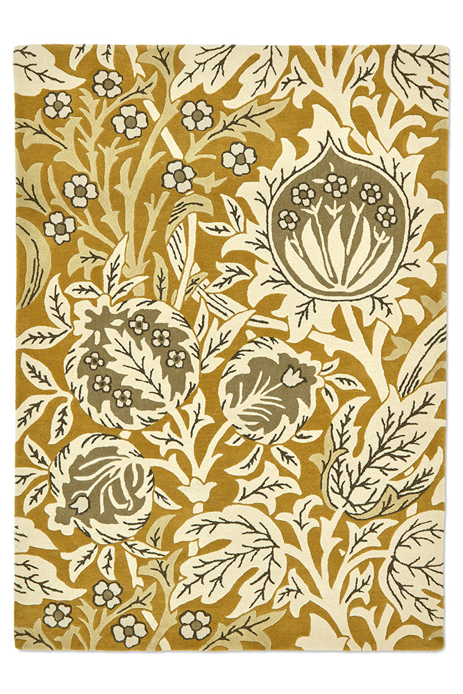 Morris & Co Elmcote 127806 In Gold Rug