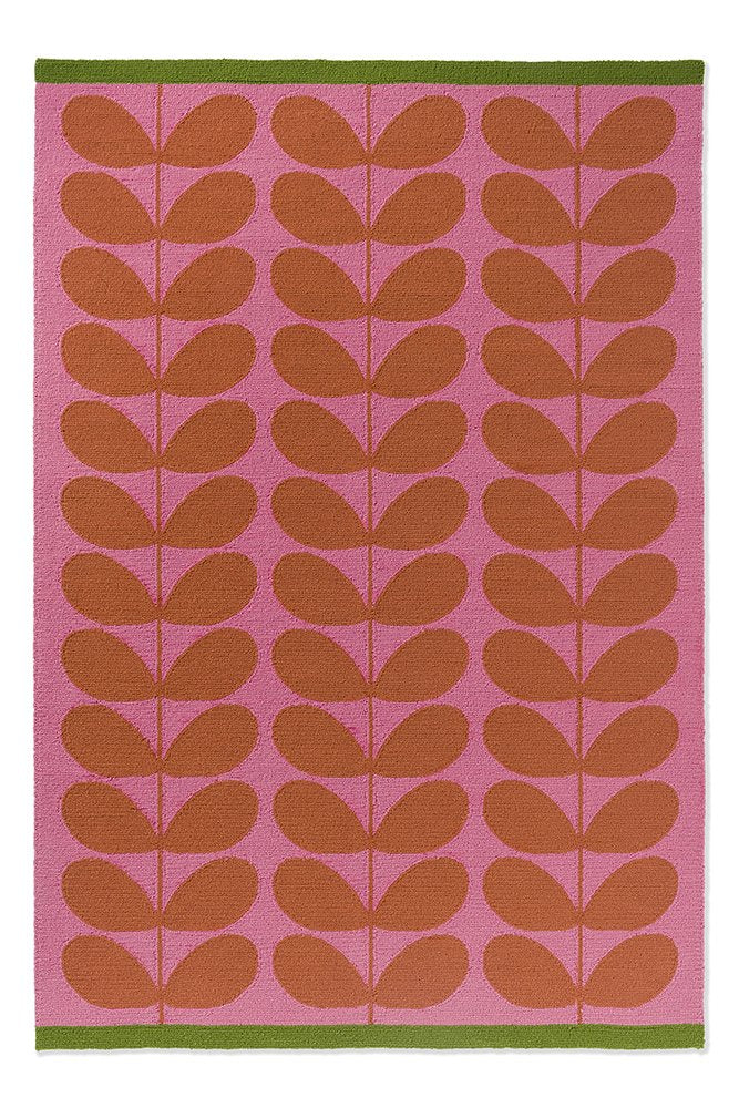 OR Solid Stem-Paprika 463601 In Pink Rug