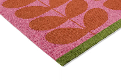 OR Solid Stem-Paprika 463601 In Pink Rug