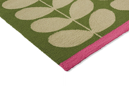 OR Solid Stem-Basil 463607 In Green Rug