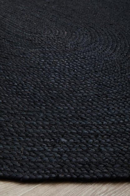 Bondi In Black : Oval Rug