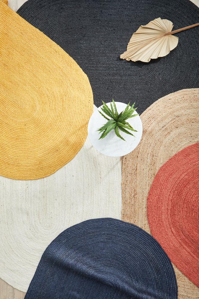 Bondi In Natural : Oval Rug