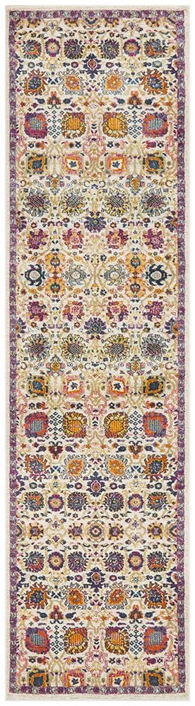 Babylon Garden in Multi Coloured : Runner Rug