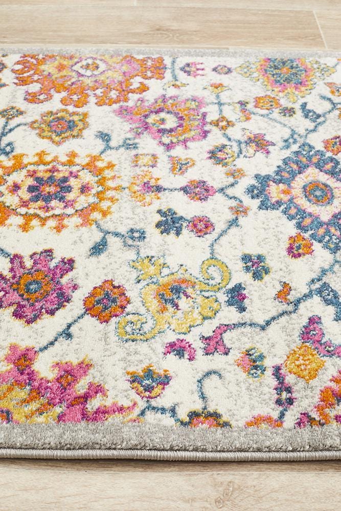 Babylon Lily in Multi Coloured : Runner Rug