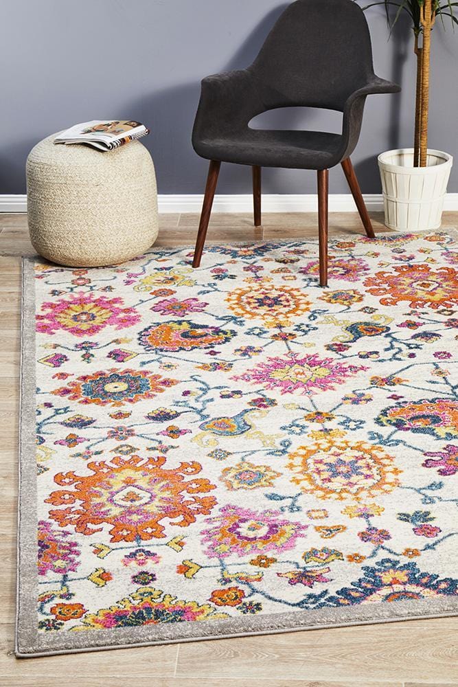 Babylon Lily in Multi Coloured Rug