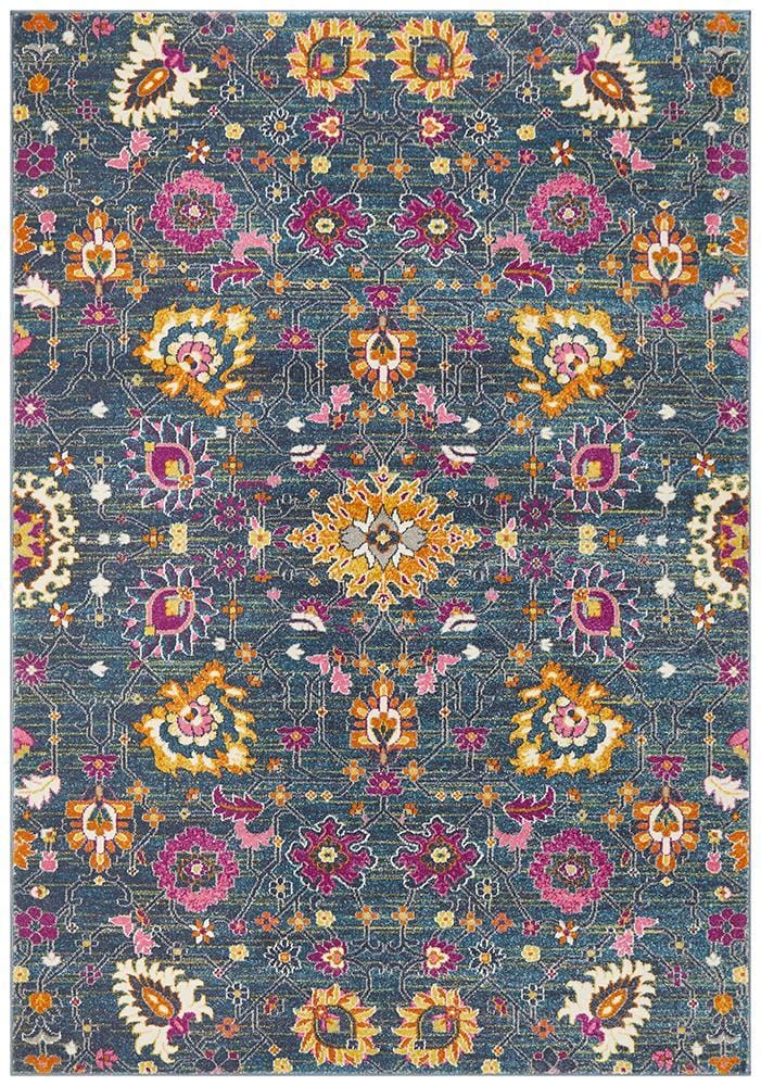 Babylon Floral in Blue Rug